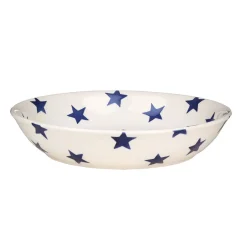 Emma Bridgewater Bowls & Dishes-Blue Star Medium Pasta Bowl