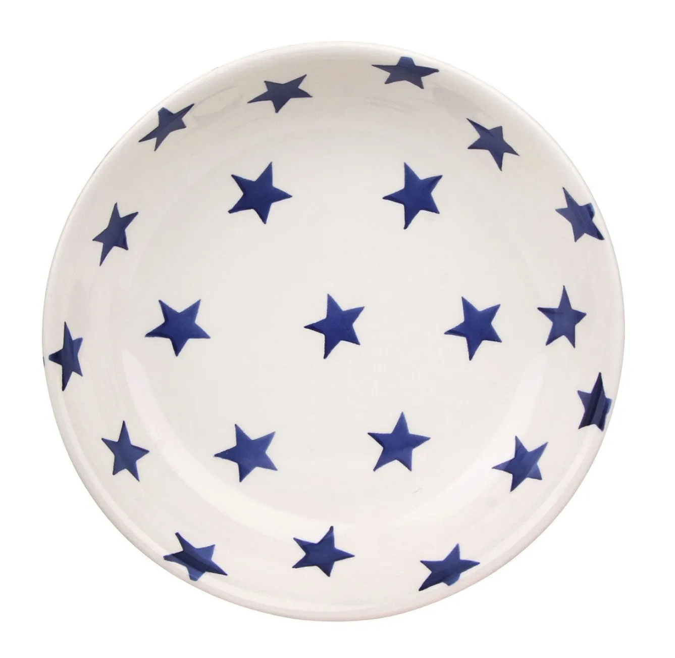 Emma Bridgewater Bowls & Dishes-Blue Star Medium Pasta Bowl