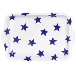 Emma Bridgewater Trays|Trays-Blue Stars Small Tin Tray