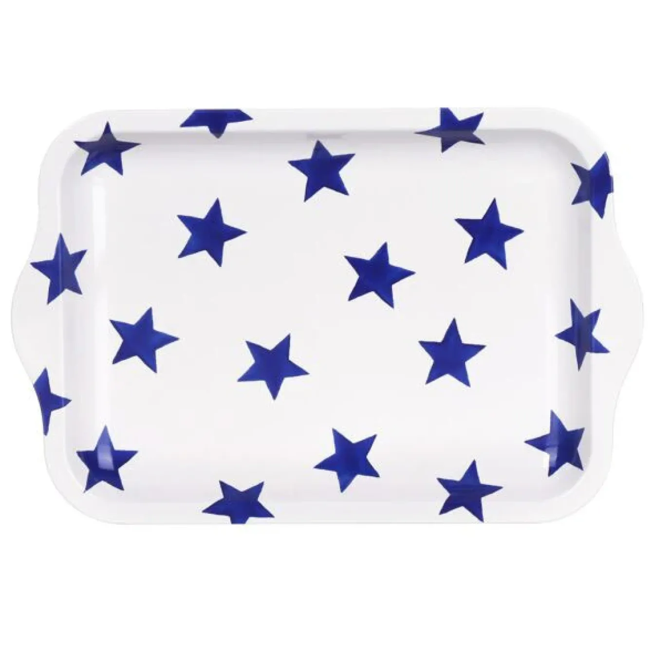 Emma Bridgewater Trays|Trays-Blue Stars Small Tin Tray