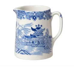 Burleigh Jugs-Blue Willow Mini Tankard Jug