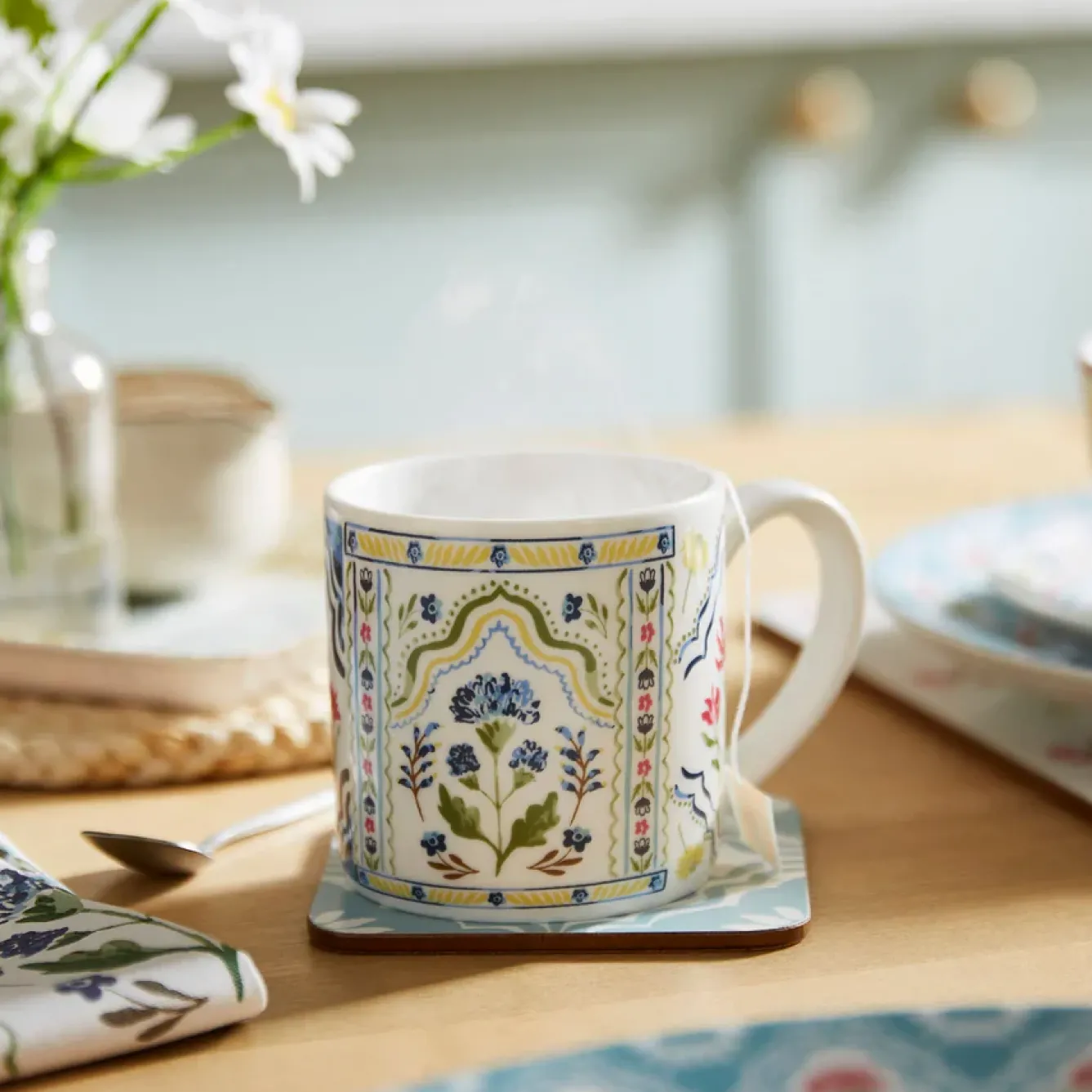 Ulster Weavers Tea|Food & Drink-Boho Floral Bone China Mug
