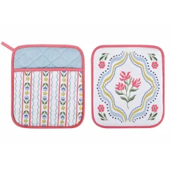 Ulster Weavers Pot Grabs-Boho Floral Pot Mitt