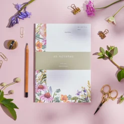Catherine Lewis Stationery-Bountiful Blooms A5 Notepad