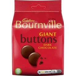 Cadbury Tea|Chocolate-Bournville Giant Buttons Dark Chocolate