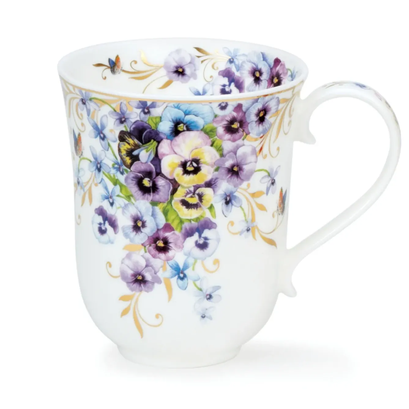Dunoon Tea|Flowers & Garden-Braemar Vintage Garden Mugs