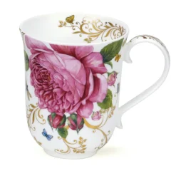 Dunoon Tea-Braemar Vintage Rose Mug