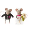 Sew Heart Felt Children-Bride and Groom Wedding Felt Mice