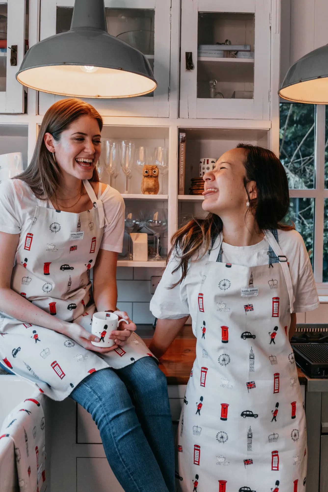 Laura Fisher Aprons-Bright & British Cotton Apron