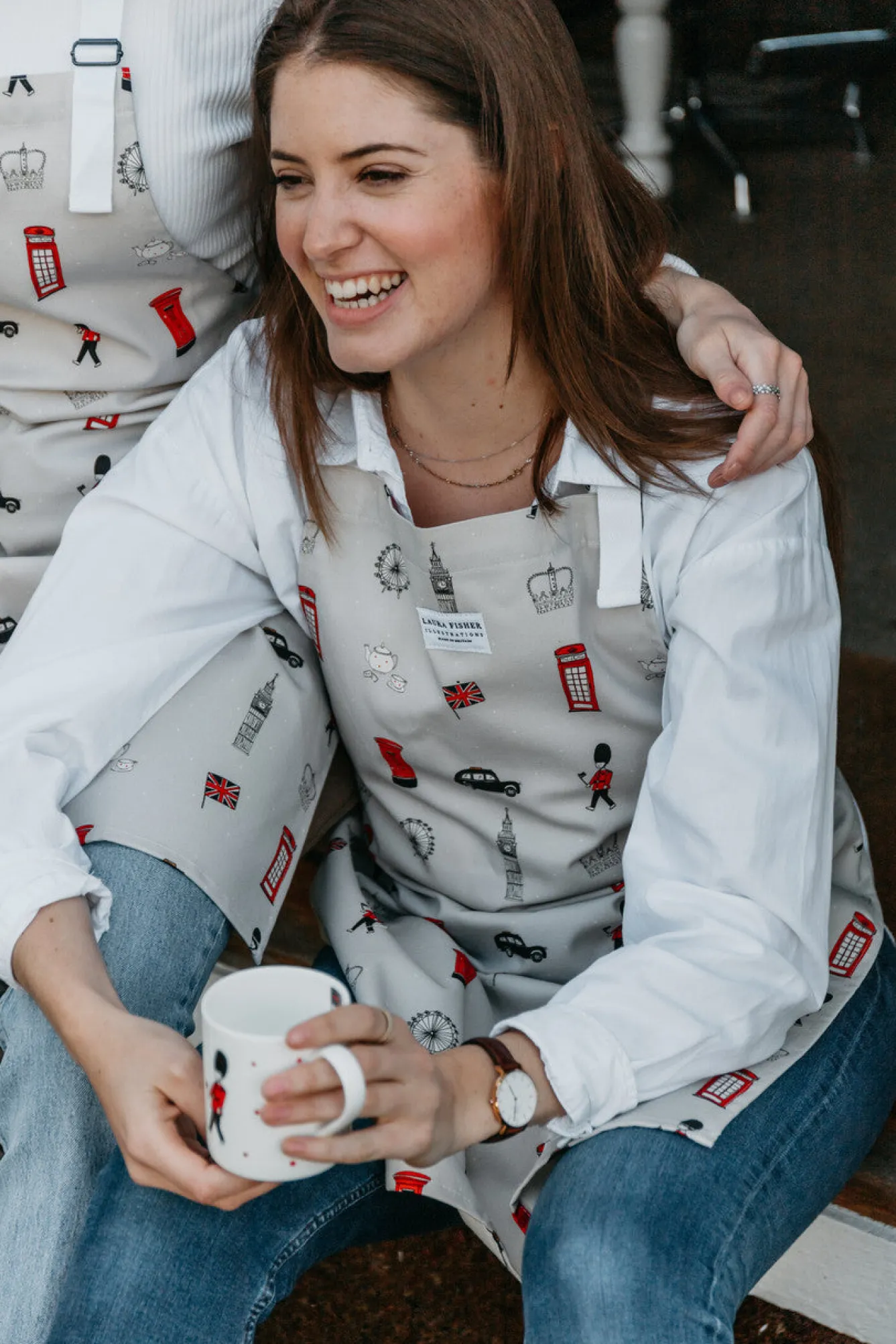 Laura Fisher Aprons-Bright & British Cotton Apron