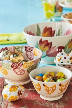 Emma Bridgewater Easter|Bowls & Dishes-Bright Easter Eggs Medium Old Bowl