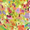 Roger La Borde Greeting Cards-Bright Flowers, Birthday Laser Greeting Card