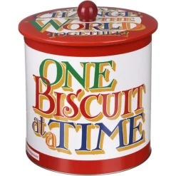 Emma Bridgewater Storage Caddies|Storage-Brighter World Biscuit Barrel