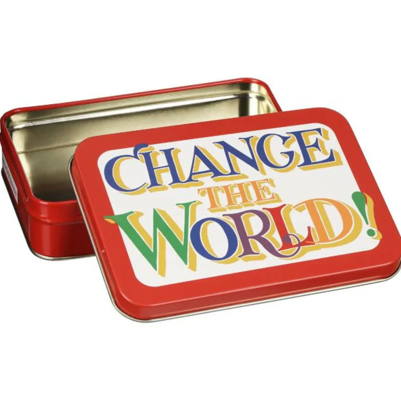 Emma Bridgewater Storage-Brighter World Small Rectangular Tin