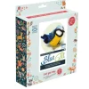 The Crafty Kit Co. Crafts-British Birds - Blue Tit Needle Felting Kit