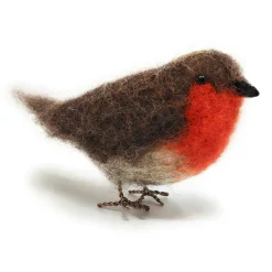 The Crafty Kit Co. Crafts-British Birds - Red Robin Needle Felting Kit