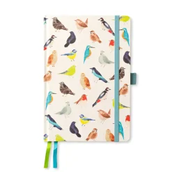 The Art File Stationery-British Birds A5 Lined Notebook