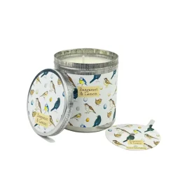 Heaven Scent Home Fragrance-British Birds- Bergamot & Lemon Candle Tin