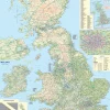 All Jigsaw Puzzles Puzzles|Children-British Isles Road Map 1000 Piece Jigsaw Puzzle