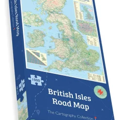 All Jigsaw Puzzles Puzzles|Children-British Isles Road Map 1000 Piece Jigsaw Puzzle