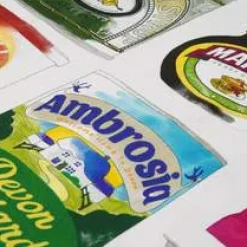 Corinne Alexander Father's Day|Tea-British Store Cupboard Tea Towel by