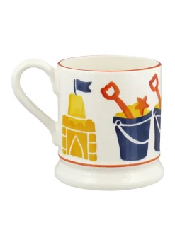 Emma Bridgewater Great Britain-Bucket & Spade 1/2 Pint Mug
