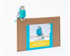 Bergin & Bath Crafts-Buddy the Blue Budgie Needle Felting Kit