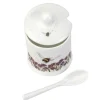 Wrendale Designs Flowers & Garden|Animals-Bumblebee Bone China Conserve Pot with Spoon