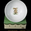 Two Bad Mice Bowls & Dishes-Bunny Exploring Medium Bone China Bowl