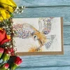 Jen Winnett Greeting Cards-Bunty the Barn Owl Blank Greetings Eco Card