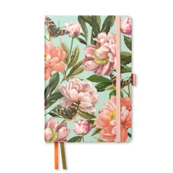 The Art File Stationery-Butterflies & Flowers A5 Lined Notebook