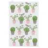 Thornback & Peel Tea|Tea Towels-Cactus & Bird Tea Towel