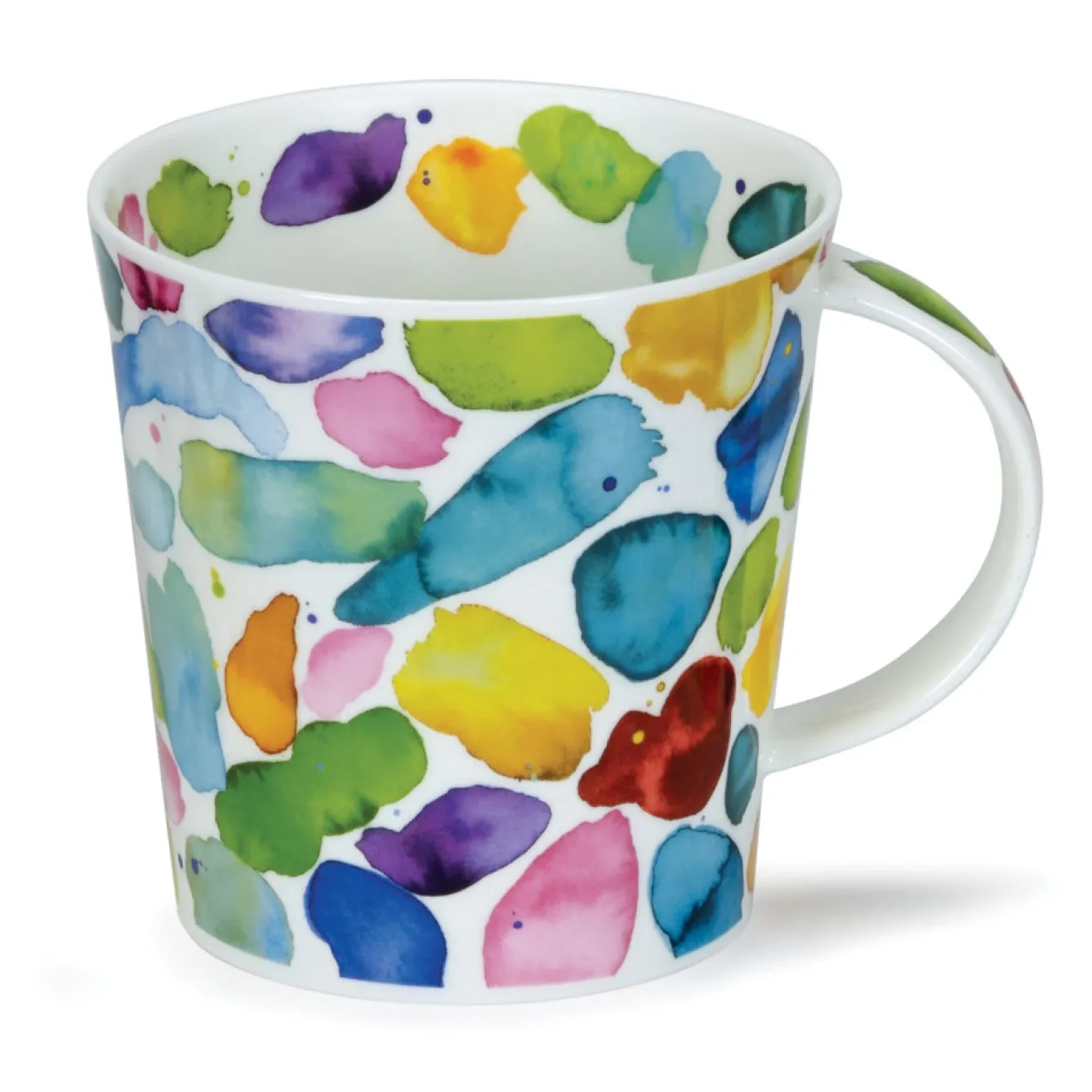 Dunoon Bright Colors-Cairngorm Blobs Mug