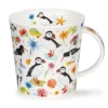 Dunoon Seaside|Animals-Cairngorm Puffins & Oystercatchers Seabird Medley Mug