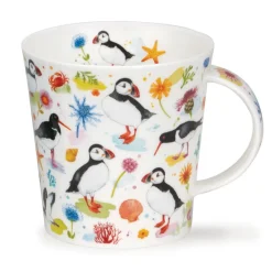 Dunoon Seaside|Animals-Cairngorm Puffins & Oystercatchers Seabird Medley Mug