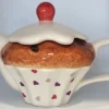 Ceramic Inspirations Tea|Teapots-Cake Hearts Teapots