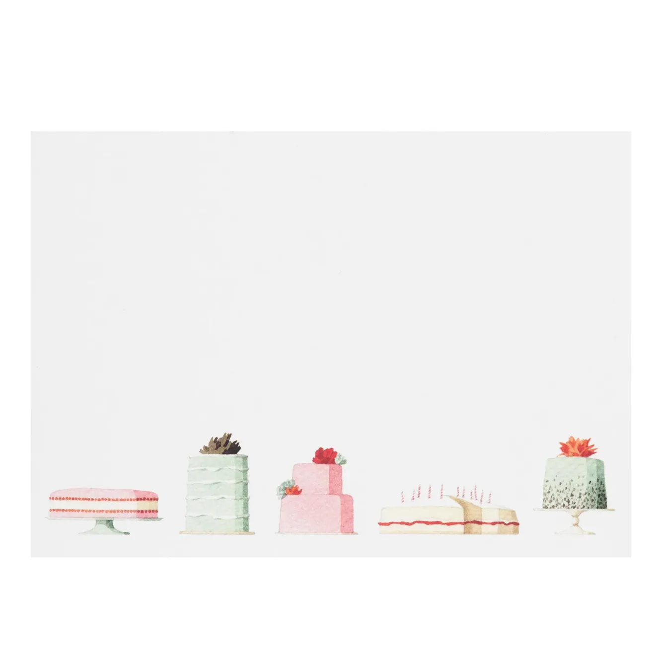 Laura Stoddart Stationery-Cakes Flat Notes Set