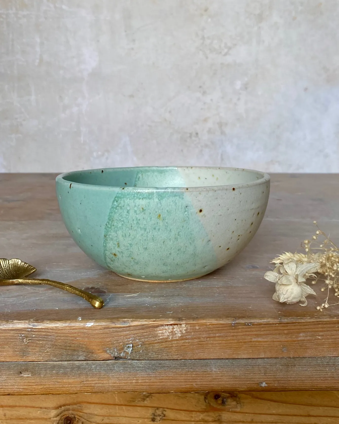 Emily Doran Pottery Bowls & Dishes-Calm Waters Breakfast Bowl