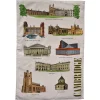 Town Towels Tea|Tea Towels-Cambridge Landmarks Tea Towel