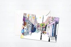 Njeri Illustrated Greeting Cards-Camden Passage Card