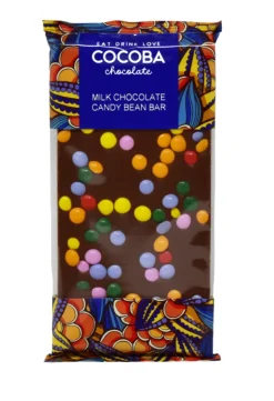 Cocoba Easter-Candy Coated Milk Chocolate Bar