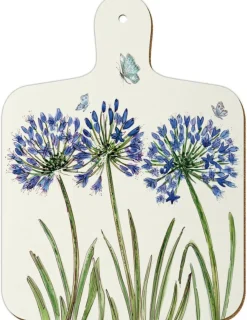 Emma Ball Kitchenware|Chopping Boards-Caroline Cleave Agapanthus Mini Chopping Board