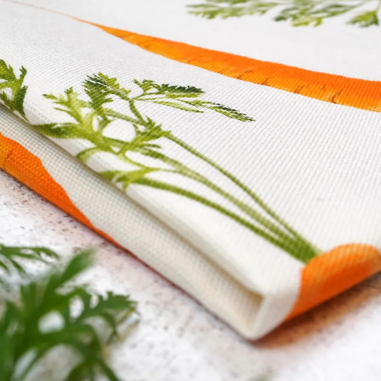 Corinne Alexander British Store Cupboard|Tea-Carrot Tea Towel by