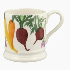 Emma Bridgewater Flowers & Garden-Carrots and Beets 1/2 Pint Mug