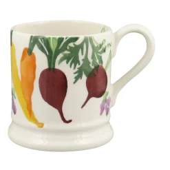 Emma Bridgewater Flowers & Garden-Carrots and Beets 1/2 Pint Mug