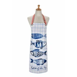 Ulster Weavers Aprons-Catch of the Day Oil Cloth Apron