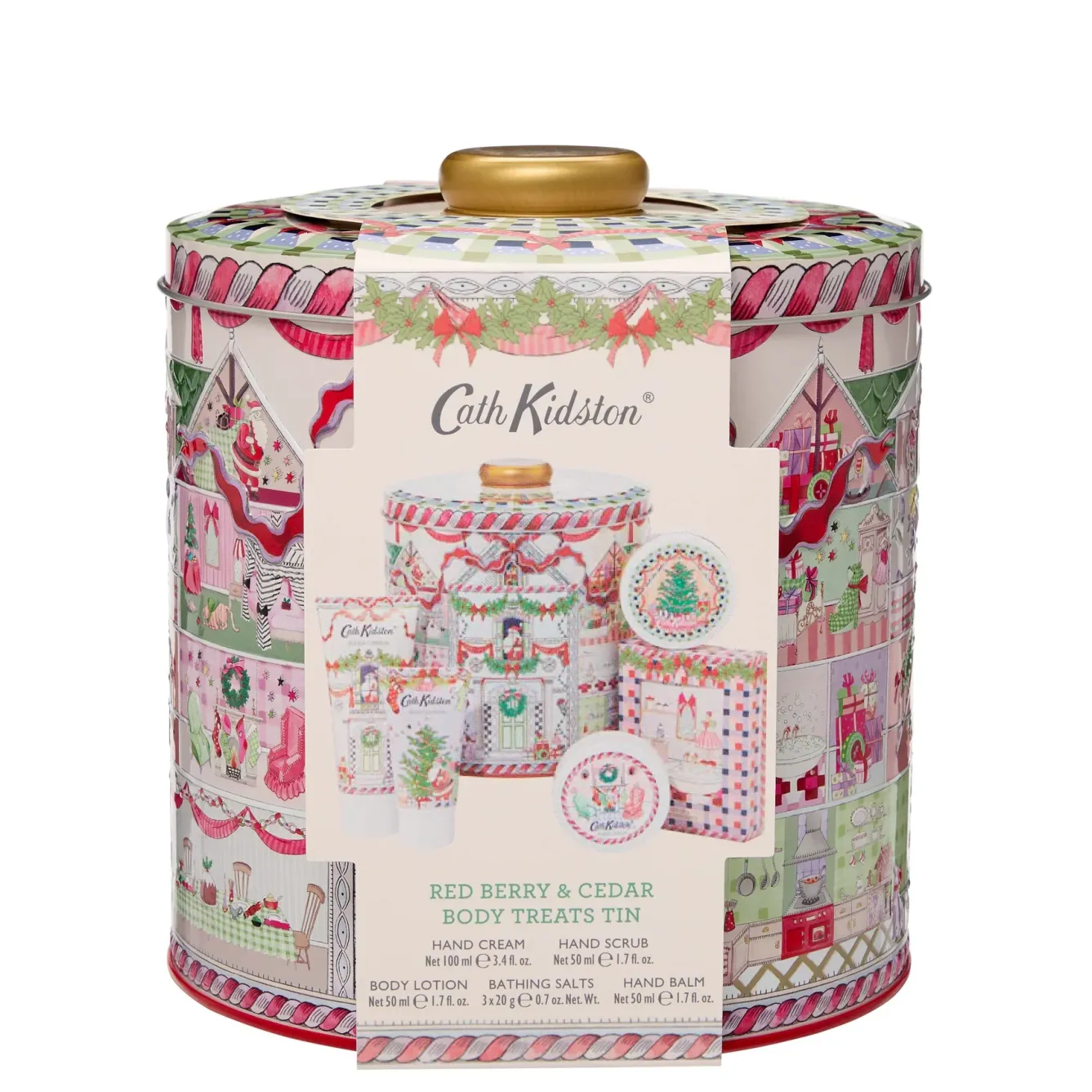 Cath Kidston Soaps & Lotions-A Doll's House Body Treats Tin