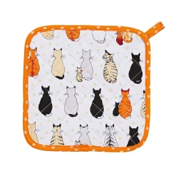 Ulster Weavers Pot Grabs-Cats In Waiting Pot Mat