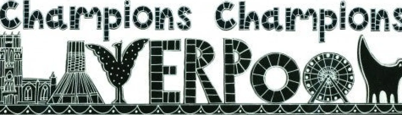 Moorland Pottery Places-Champions - Liverpool Mug by