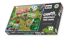 All Jigsaw Puzzles Puzzles|Children-Chaos at the Christmas Tree Farm 1000 Piece Jigsaw Puzzle
